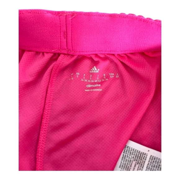 WOMENS ADIDAS CLIMALITE GRAY CROPPED LEGGINGS & ADIDAS CLIMALITE SHORTS - Picture 13 of 13